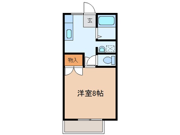 佐野駅 車移動6分  1.7km 2階の物件間取画像